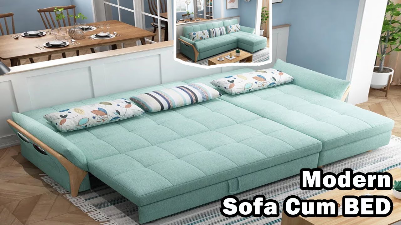 Sofa Cum Bed with storage [ Latest Wooden Sofa Come Bed Design ] Furniture Bari