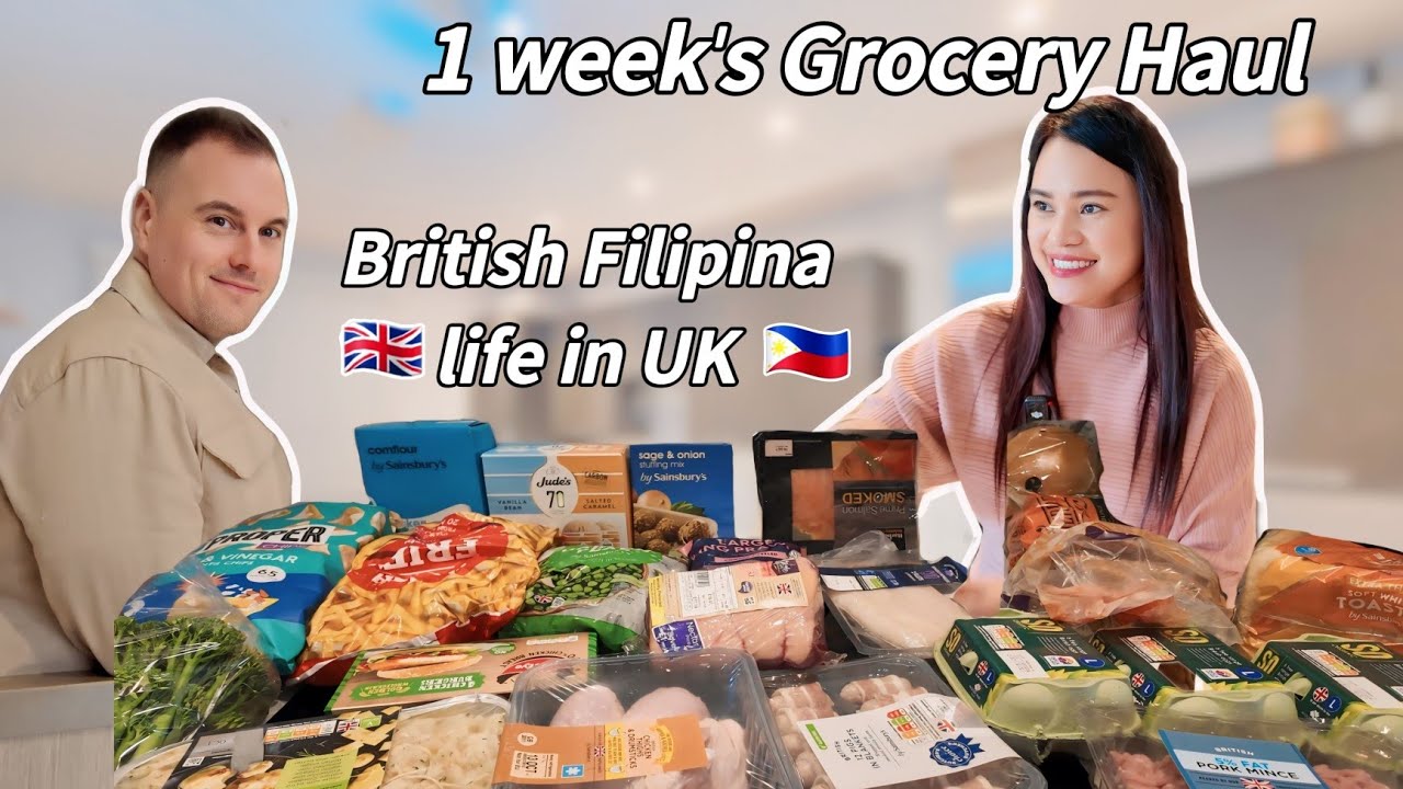 One Week's Grocery namin | British Filipina Life In UK | Filipina Wife In England | Buhay abroad