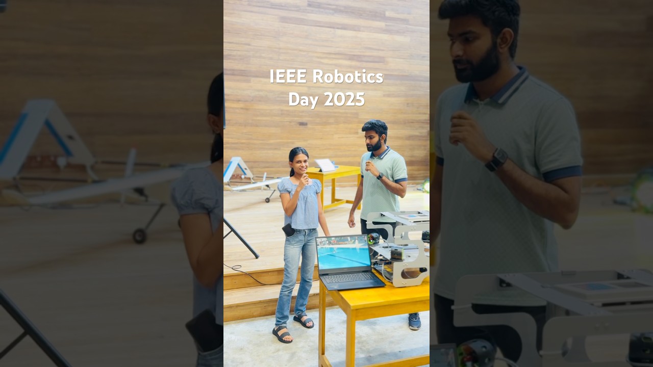 🚀 IEEE Robotic Day 2025 🤖 | Innovations by Moratuwa Engineers ✨ #Robotics #Engineering #UoM #IEEE
