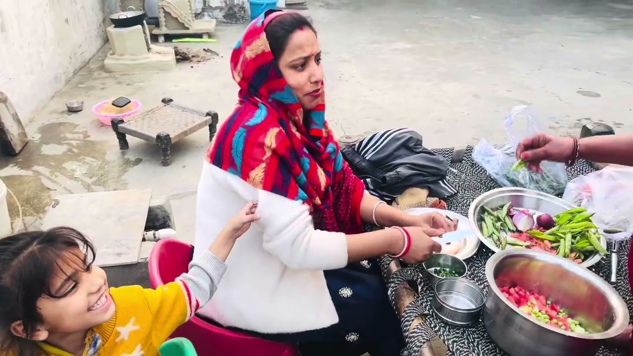 🧐मम्मी ने आज मेरे लिए बनायी बाजरे की 🫓 रोटी😍