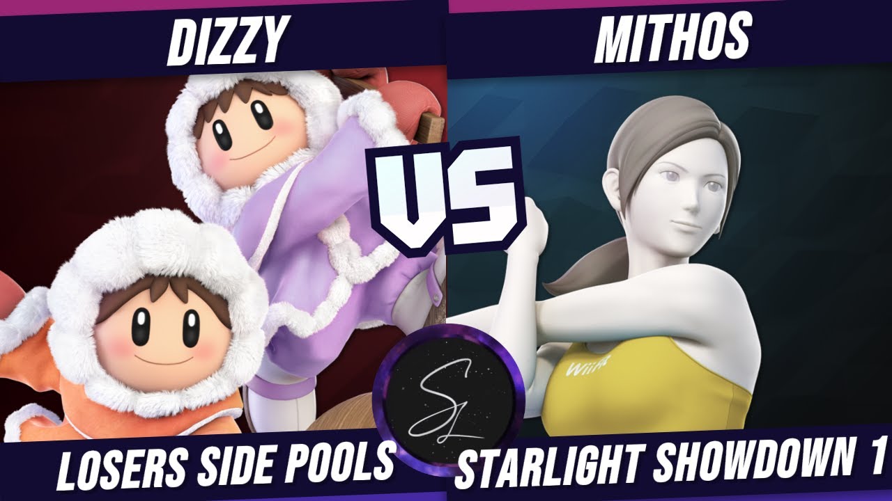 Dizzy (Ice Climbers) vs Mithos (Wii Fit Trainer) | Losers Side Pools | Starlight Showdown