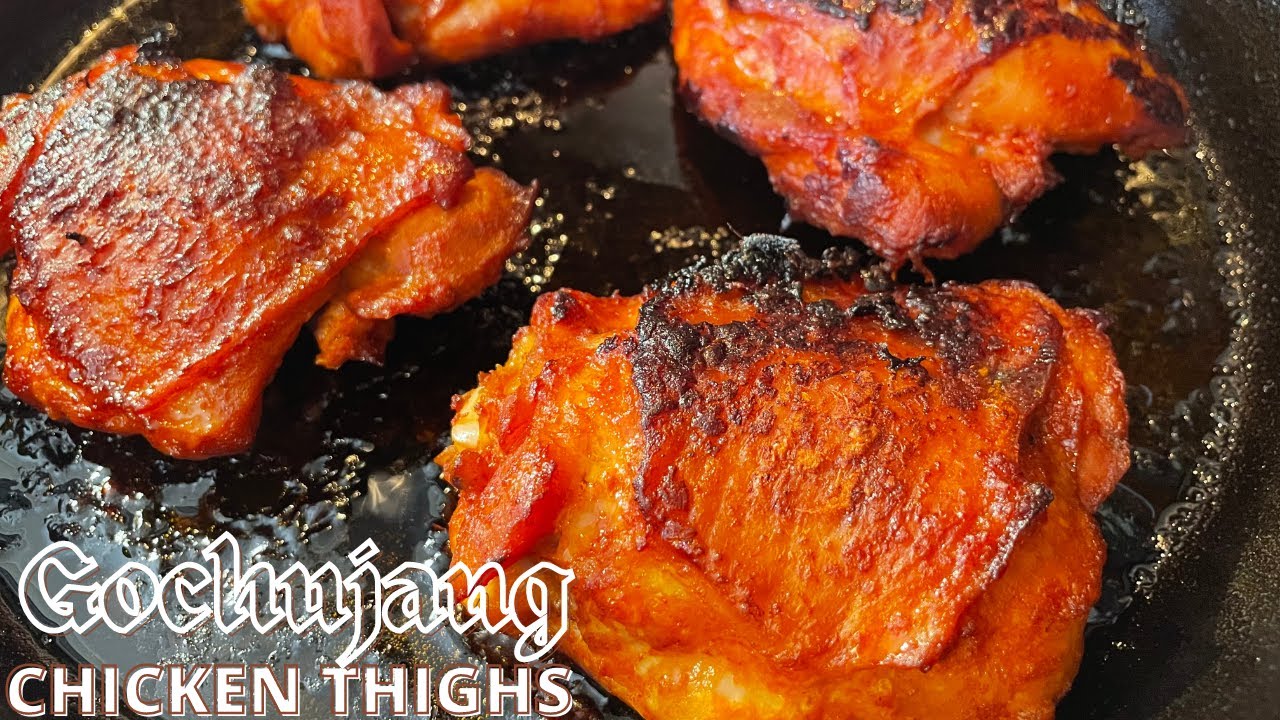 Gochujang Chicken Thighs