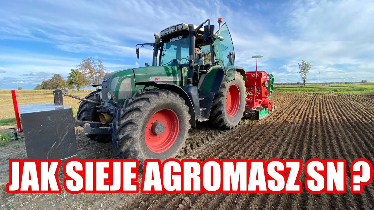TESTUJEMY SIEWNIK AGROMASZA