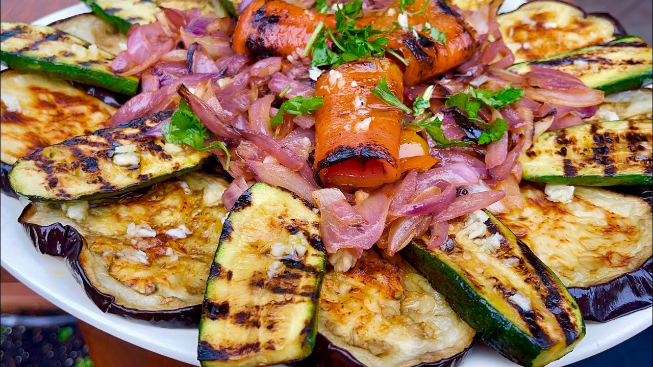Recette de Salade aux Légumes grillés