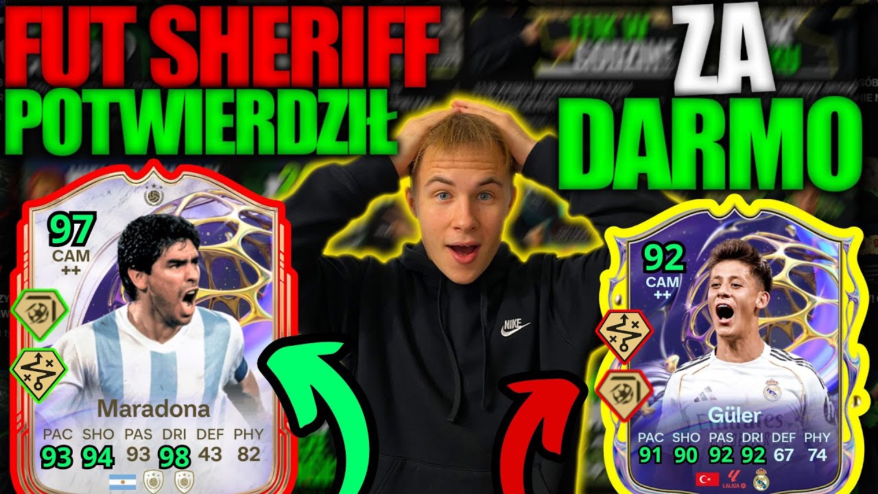 DARMOWY GULER 92 DLA KAŻDEGO?! EPICKI MARADONA 97 POTWIERDZONY! EAFC 26