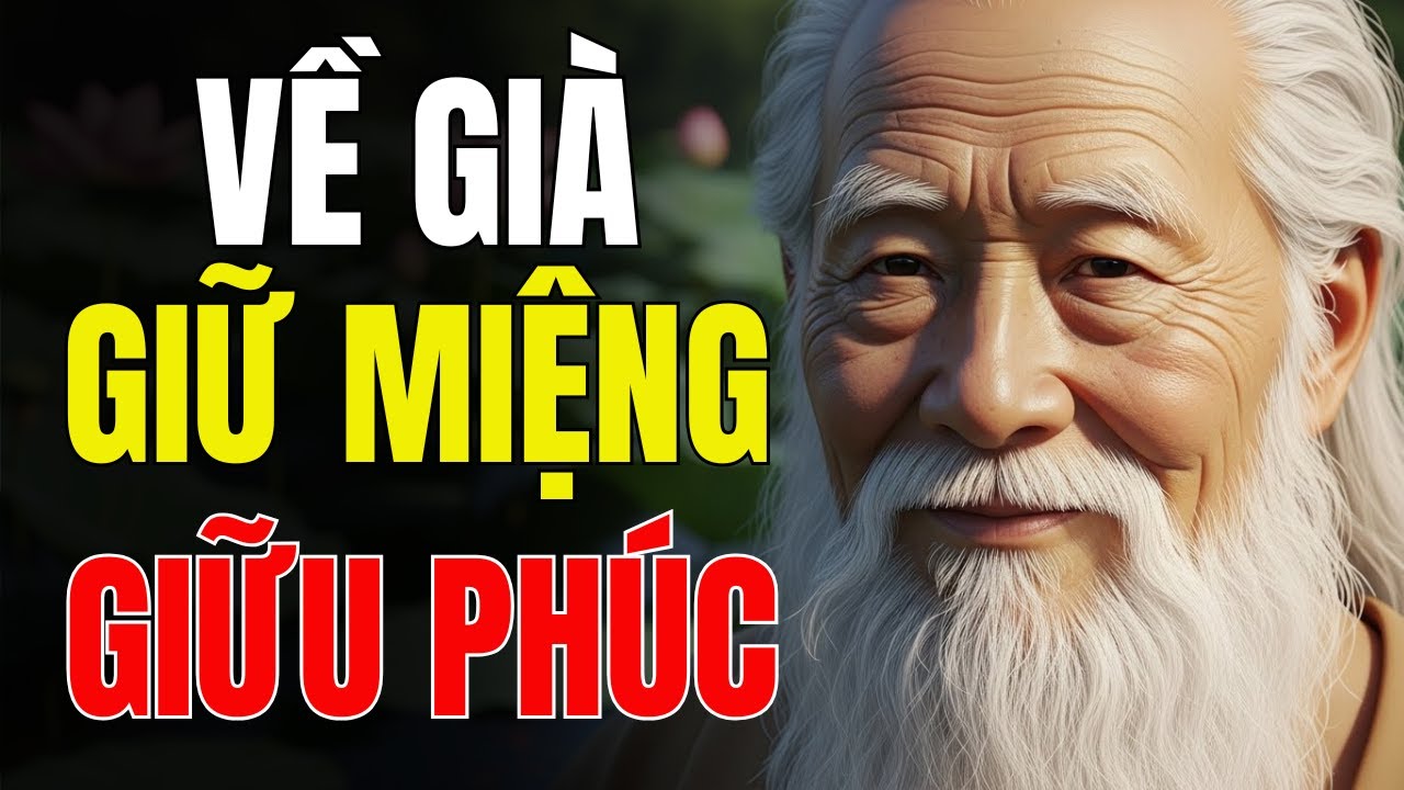 NGƯỜI VỀ GIÀ MUỐN GIỮ PHÚC, NHẤT ĐỊNH PHẢI GIỮ MIỆNG KHI NÓI VỚI CON