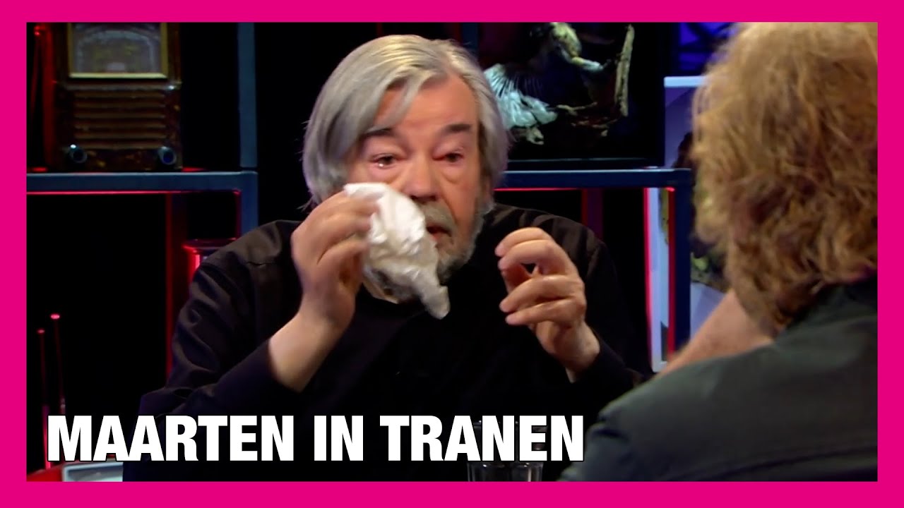 Maarten in tranen: 'Ik raak ontroerd'