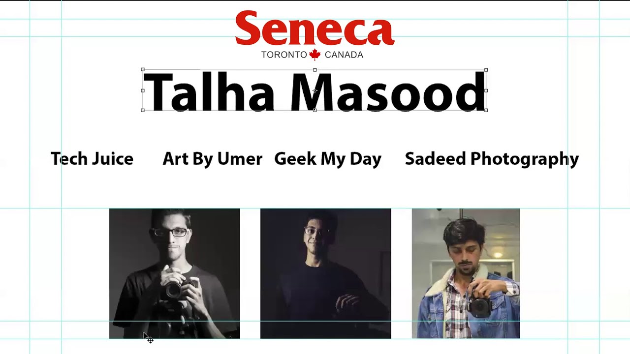 Talha Masood SENECA COLLEGE CANADA : PERSONAL BRANDING Basics