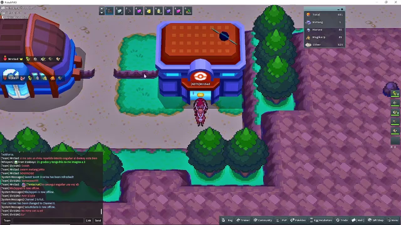 Shiny Metang FROM SWARM after 692 Encounters | PokeMMO | AkaFrOzeN