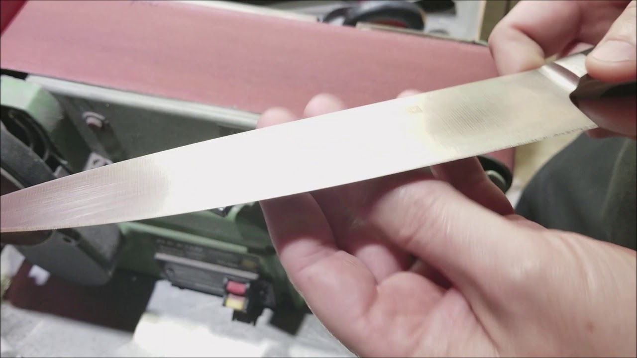 Why I Generally Don't Thin Knives When Sharpening Commercially - Jende industries