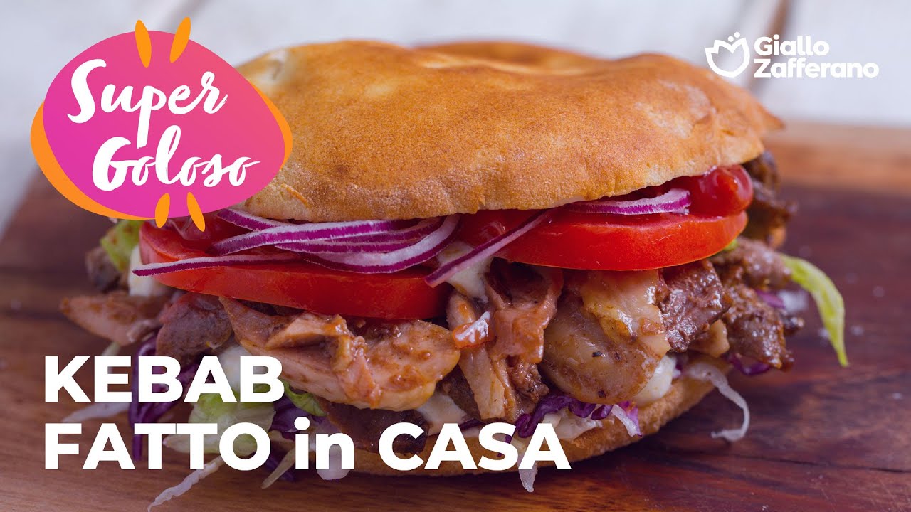 KEBAB FATTO in CASA...BUONO da non crederci🤤🥙