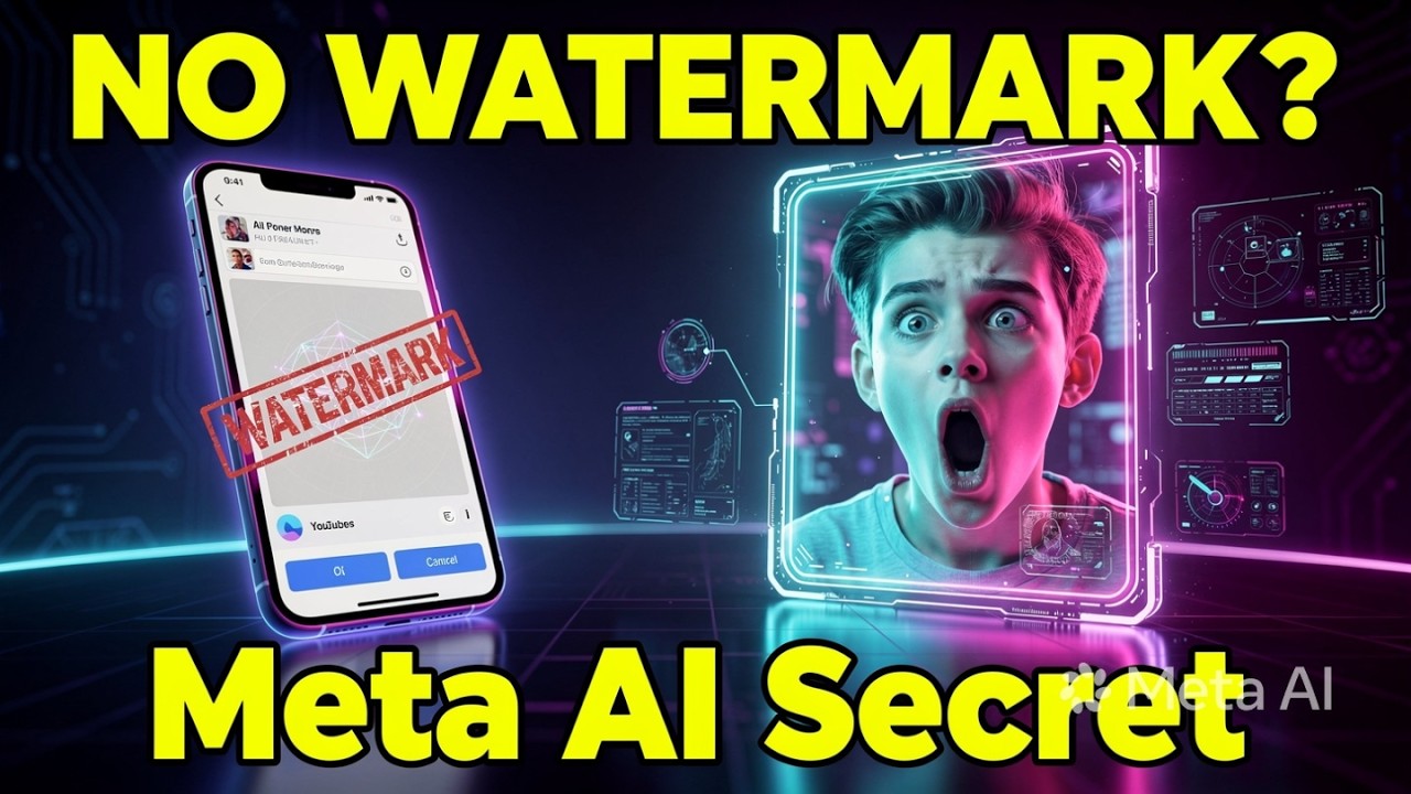 Видео, созданное с помощью Meta AI, без водяных знаков и логотипов! Видео, созданное с помощью AI...