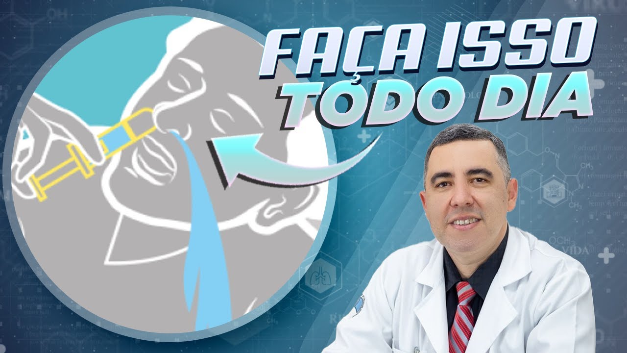 Evite doenças respiratórias fazendo isso todos os dias - Dica de Pneumologista