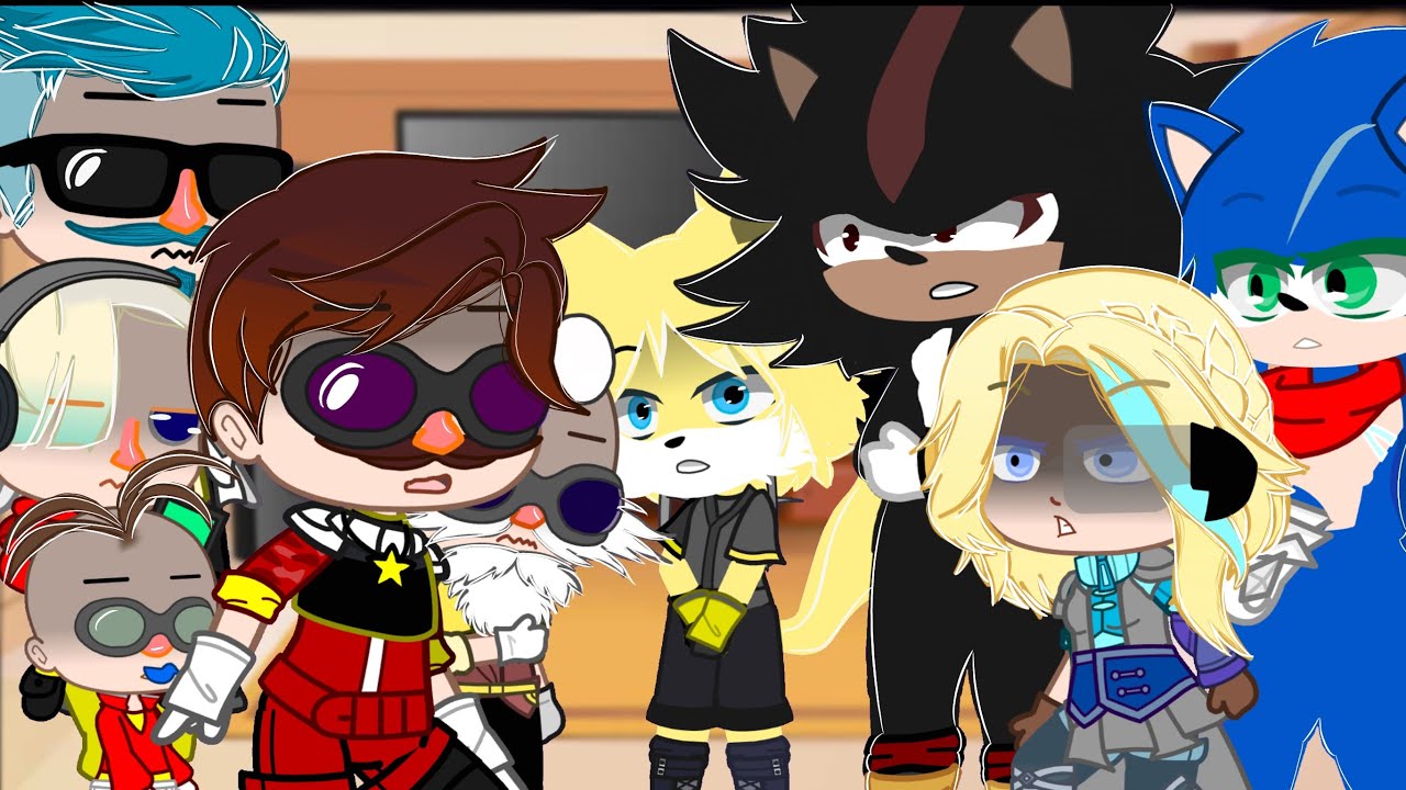Part 2 Sonic Prime Reacting to // Shadow, Sonic, Prim //