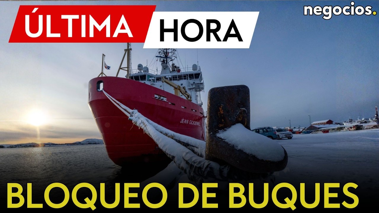 ÚLTIMA HORA: Un rompehielos alemán que debía rescatar un buque se avería y frena el tráfico