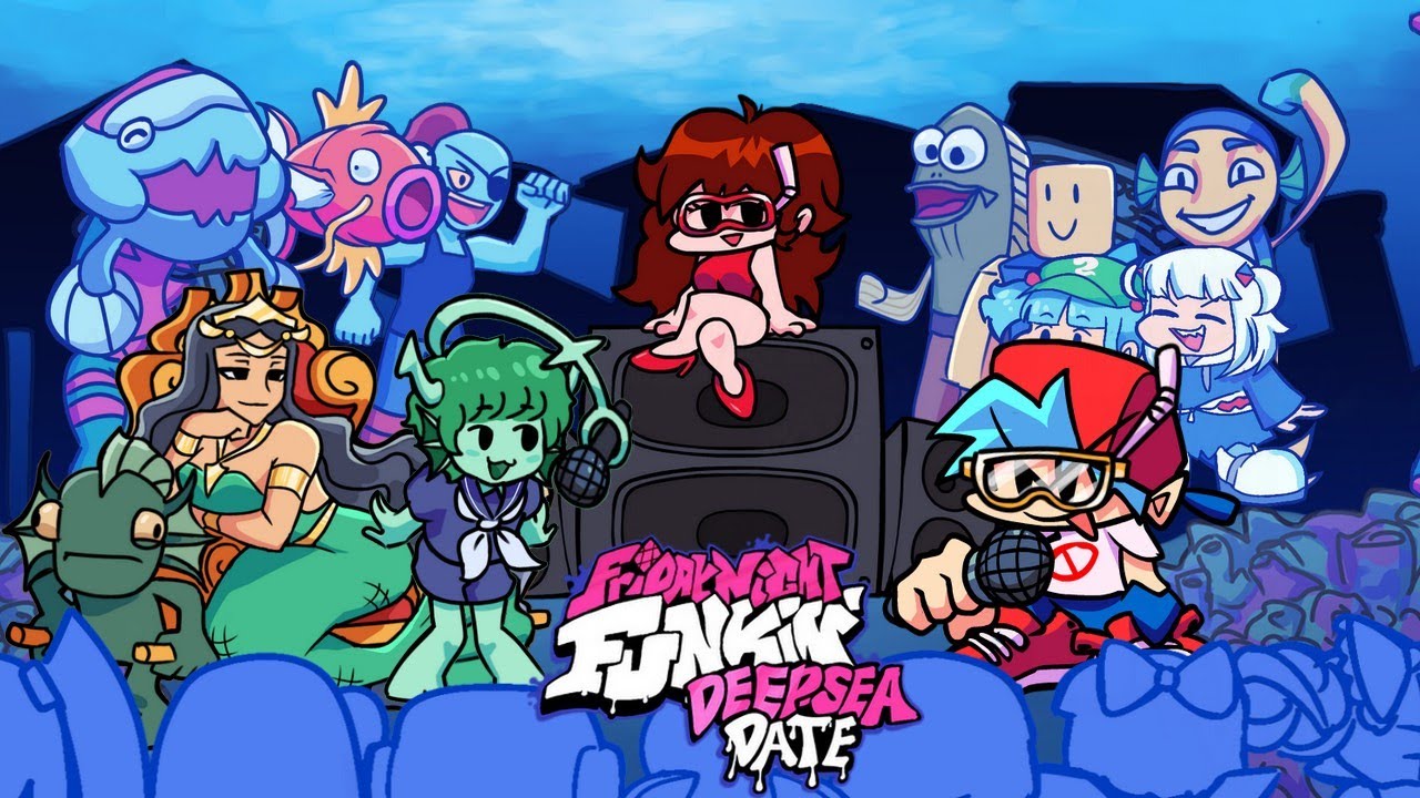 Good Ending| Deep-Sea Date [Full Week+] - Friday Night Funkin Mod