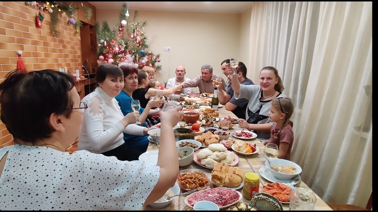 Отмечаем сочельник .Что у нас на столе на Свят Вечер