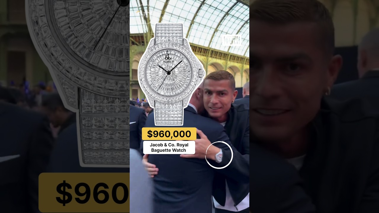 💎 Cristiano Ronaldo Meets FIFA President Wearing a $960K Jacob & Co. ⌚🔥