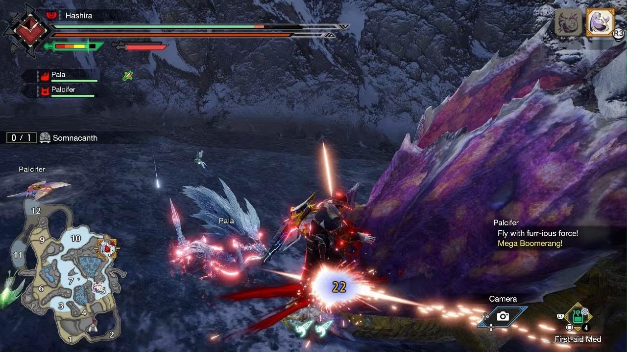 Hunting nargacuga for fist tim in rise