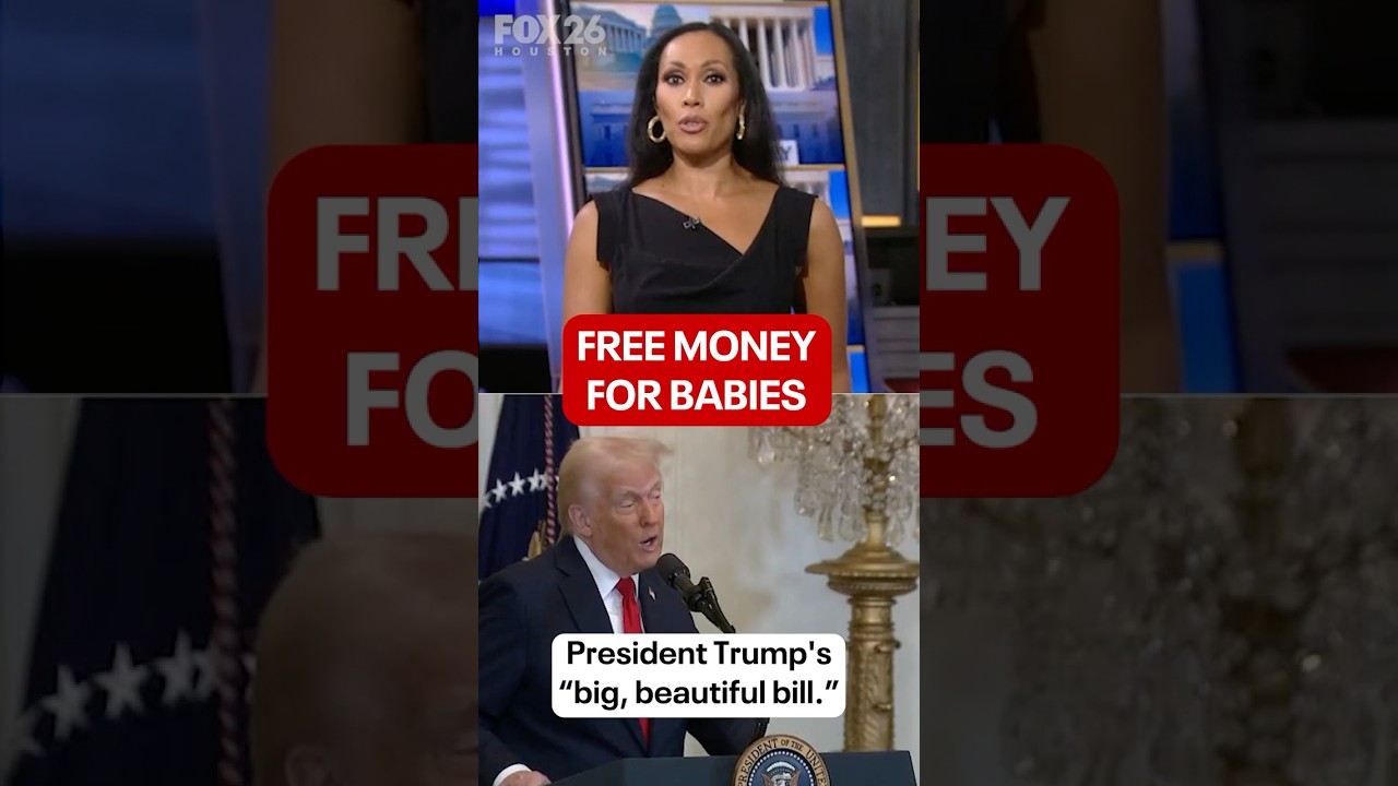 FREE MONEY for babies in President Trump's 
