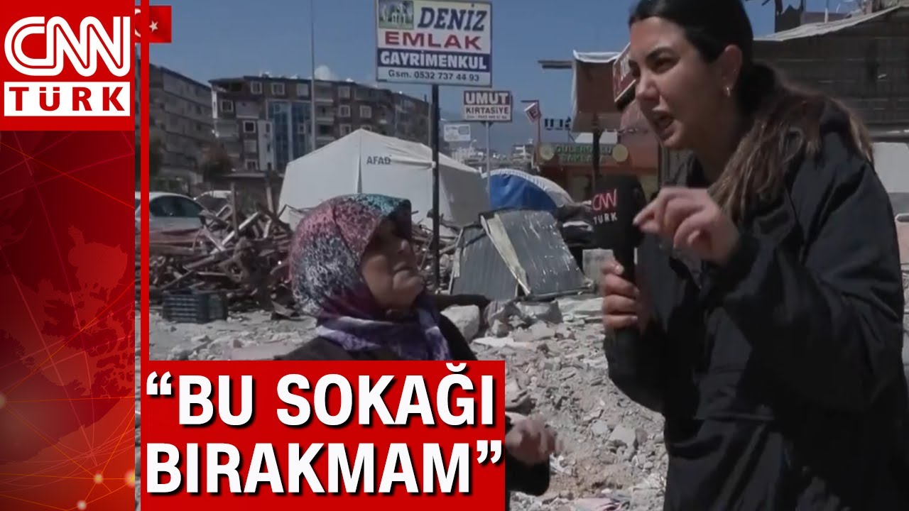 Antakya'da depremin ilk gününden beri enkaz başından ayrılmıyor! Fulya Öztürk aktardı