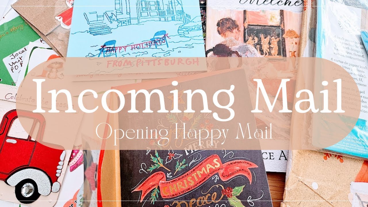 Incoming Mail | Opening Happy Mail From Our Bring Back Paper Community