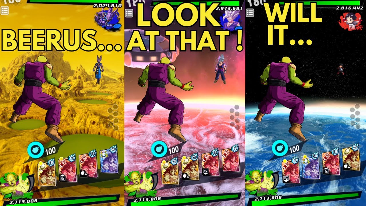 5th Anniversary LF Orange Piccolo Quotes & Interactions Dragon Ball Legends 2025 Quote & Interaction