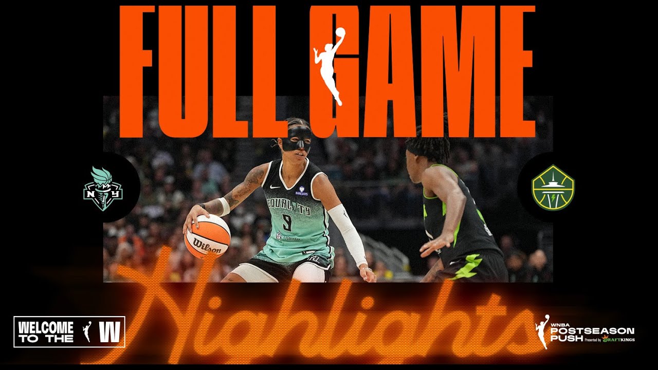 New York Liberty vs. Seattle Storm | FULL GAME HIGHLIGHTS | September 5, 2025