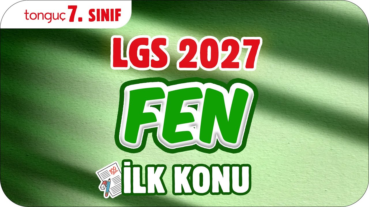 LGS 2027 Başlangıç Kampı - Fen🔹Mevsimlerin Oluşumu
