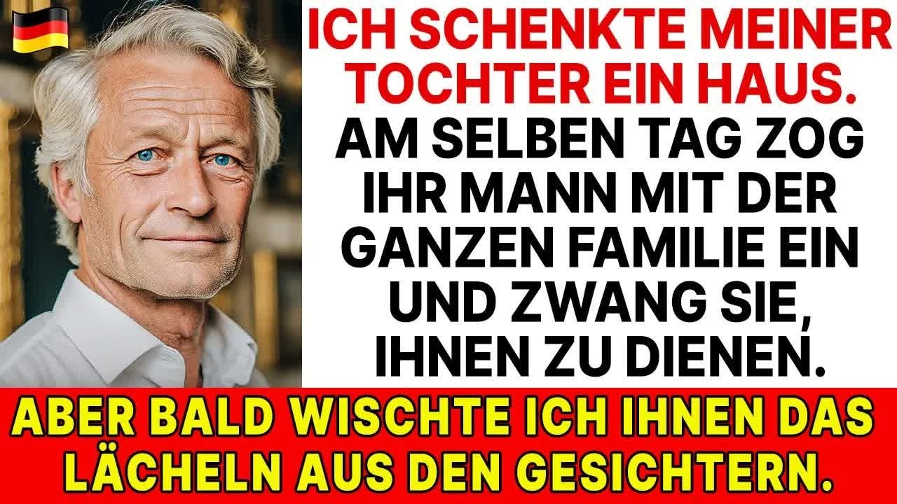 Ich kaufte meiner Tochter ein Haus, doch ihr Mann zog seine Familie ein – ein Satz ließ sie gehe