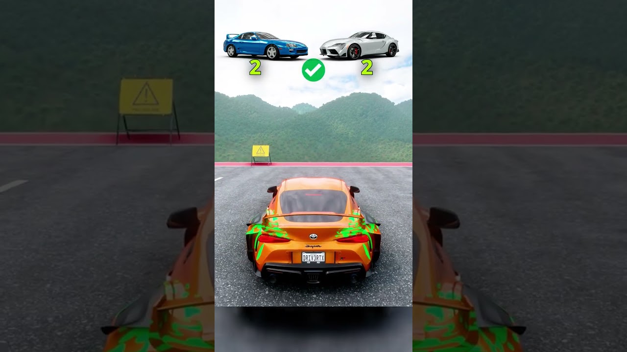 Toyota Supra MK 4 VS Toyota Supra MK 5