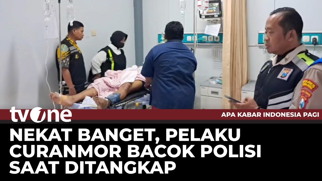 Aksi Curanmor Memakan Korban, Polisi Alami Luka Bacok | AKIP tvOne
