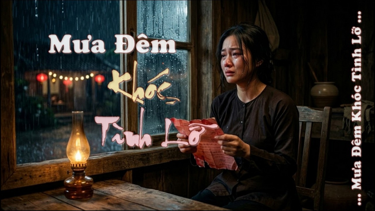 Mưa Đêm Khóc Tình Lỡ | Nhạc Tình Ca... buồn