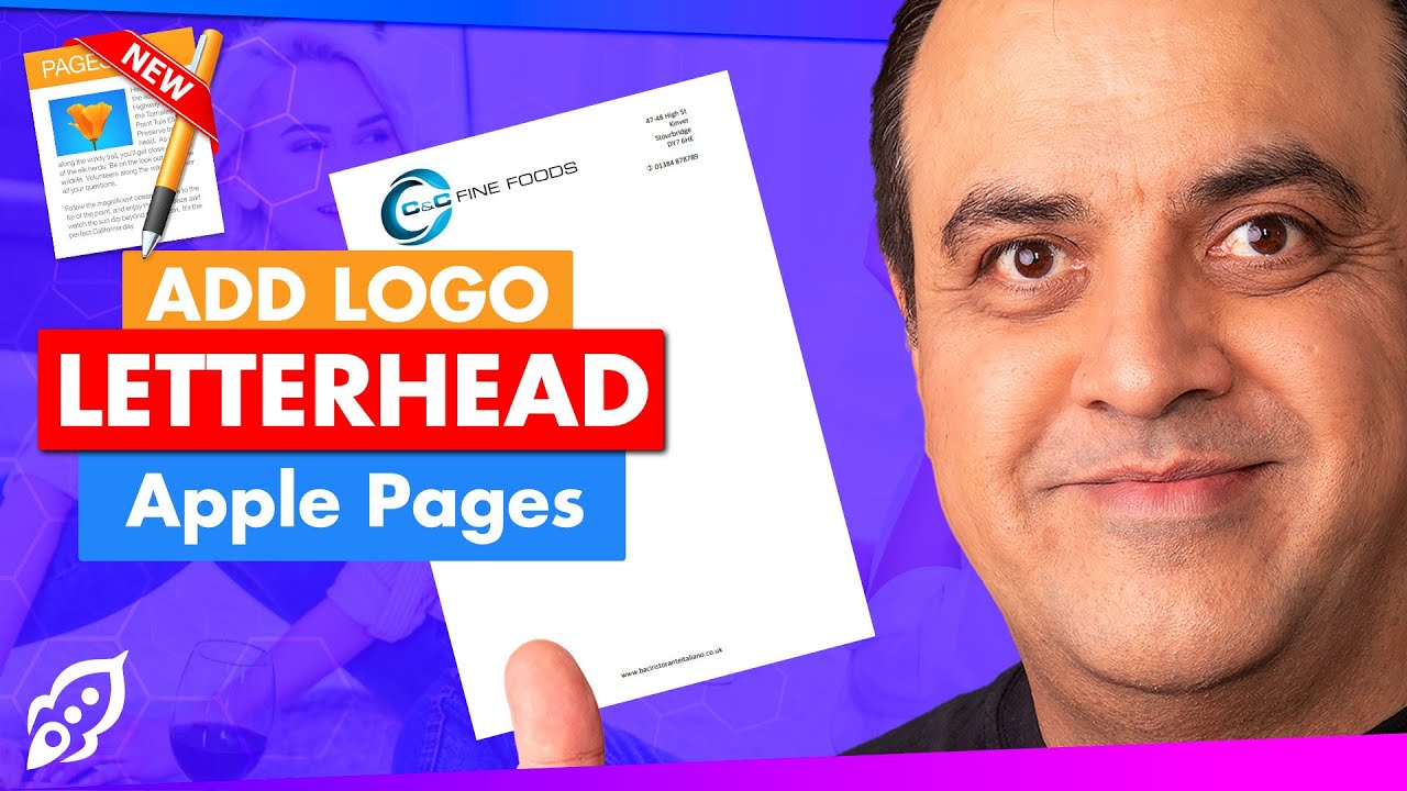 Creating A Letterhead Template In Mac Pages- Easy Setting Up Template In Pages