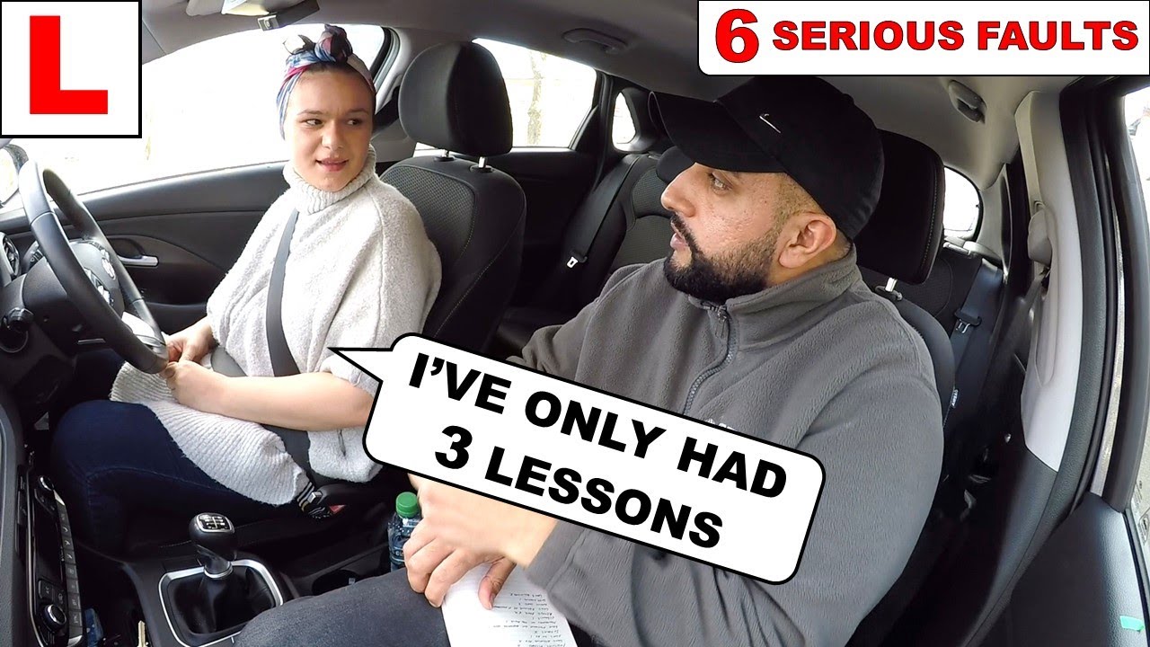 She Attempted a Driving Test After Just 3 Driving Lessons