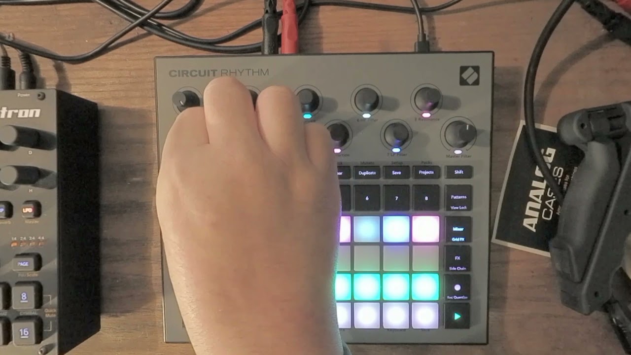 Sources Cited pt. 1 / Hip-Hop on the Novation Circuit Rhythm (Annotated)