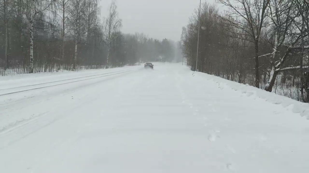Heavy snowing.. cycling possible? 26.2.2026