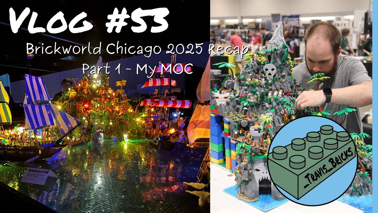 Vlog #53 – Brickworld Chicago 2025 Recap Part 1