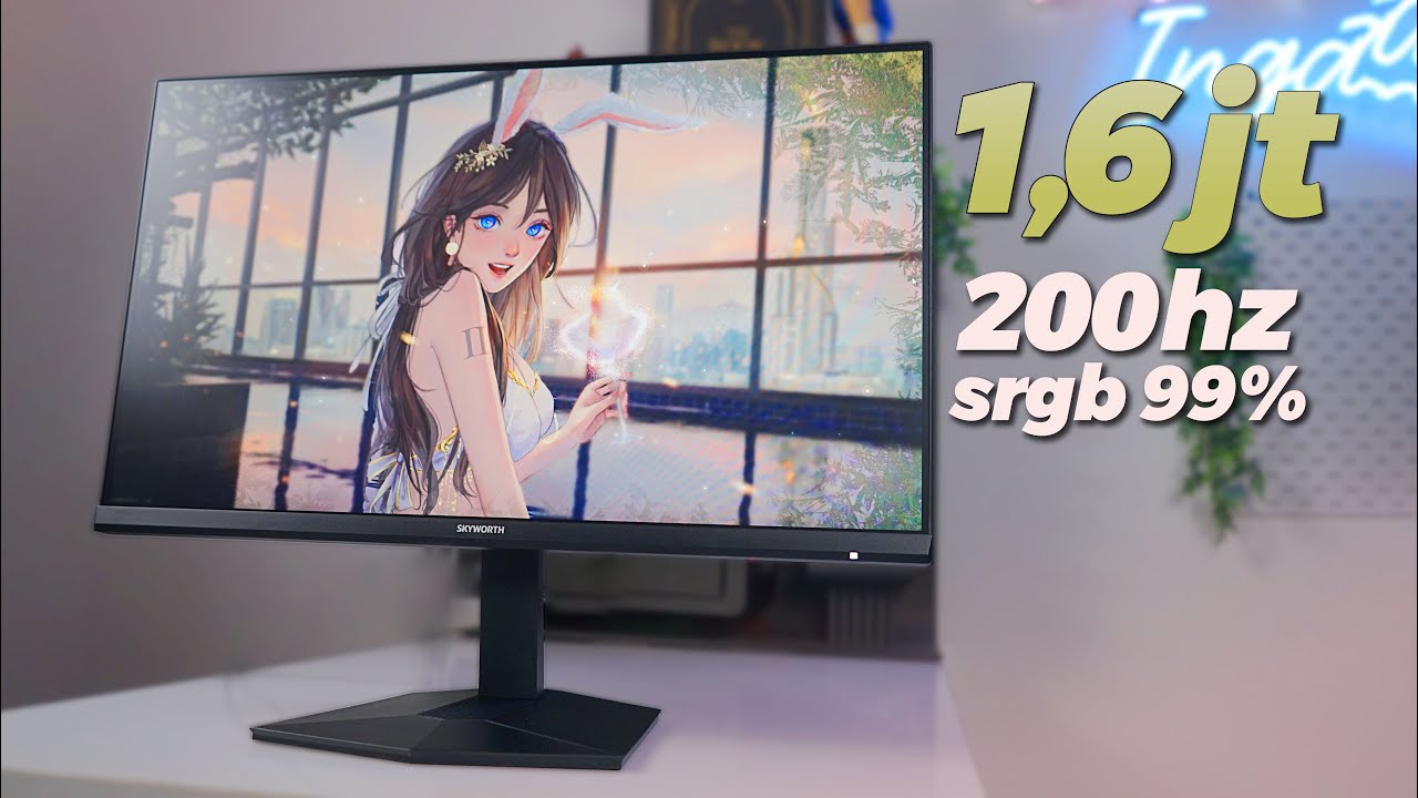 Monitor Gaming 1,6 jutaan bisa 200hz!!?