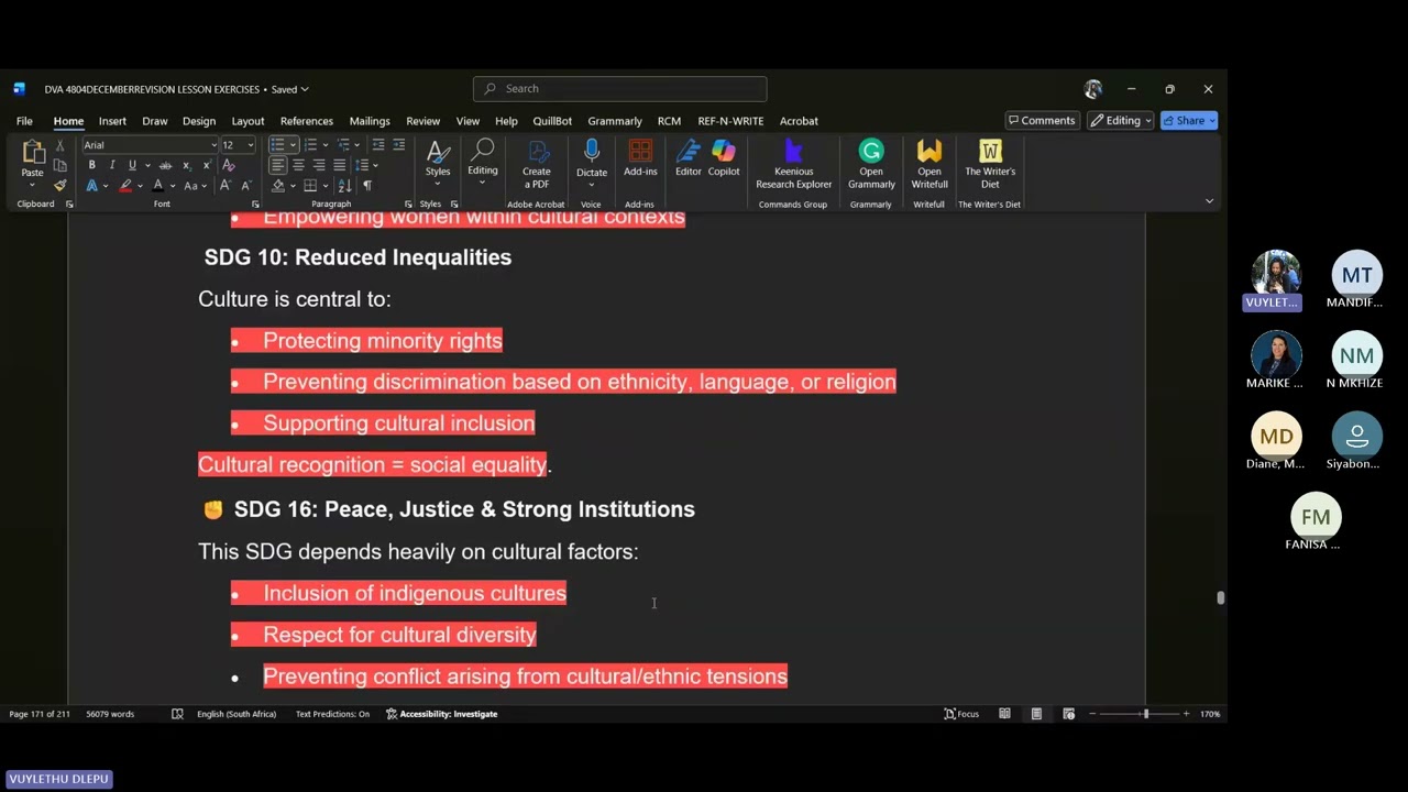 DVA4804  LU6 GROUPSTUDY 