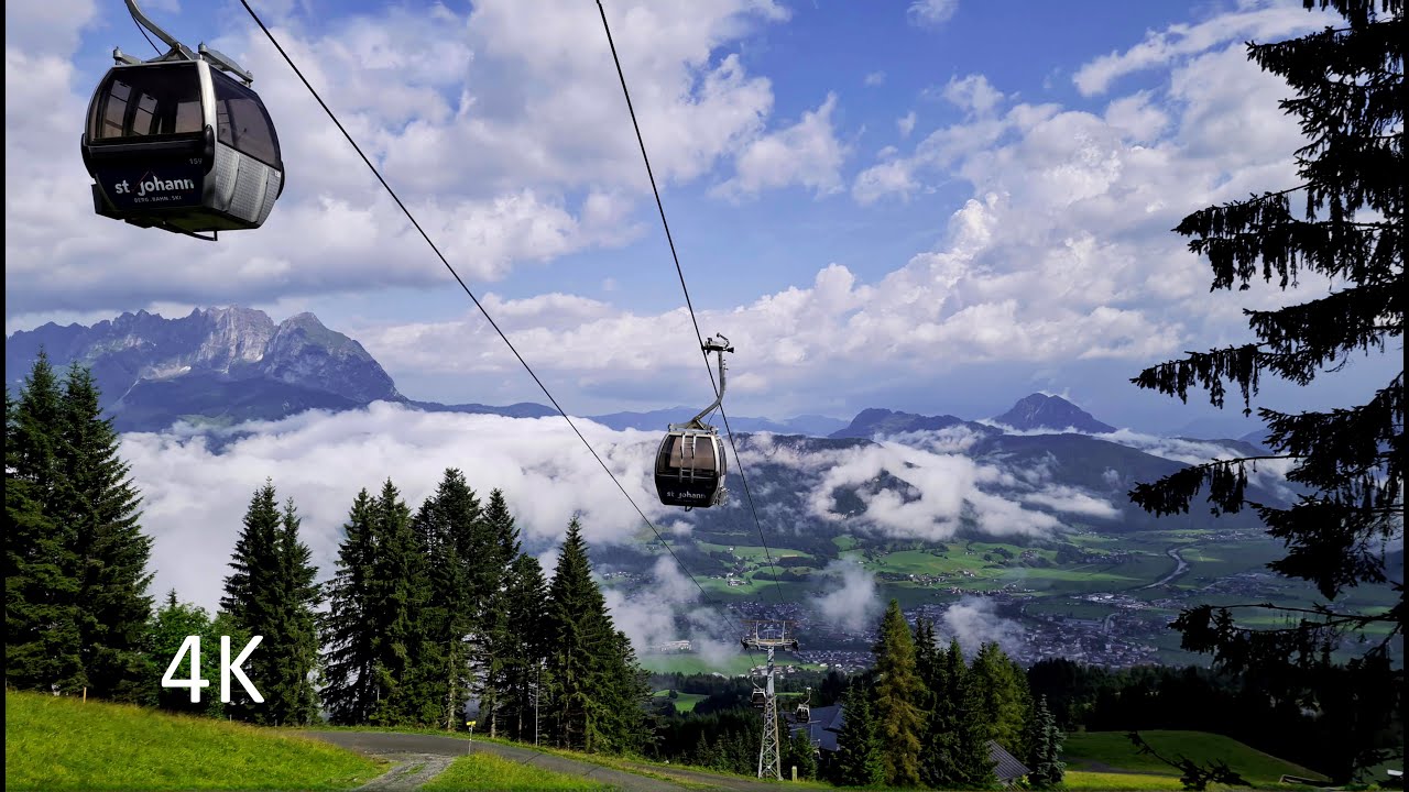 Austrian Mountian hike・Sankt Johann to Kitzbüheler Mountain・4K・Tamletac