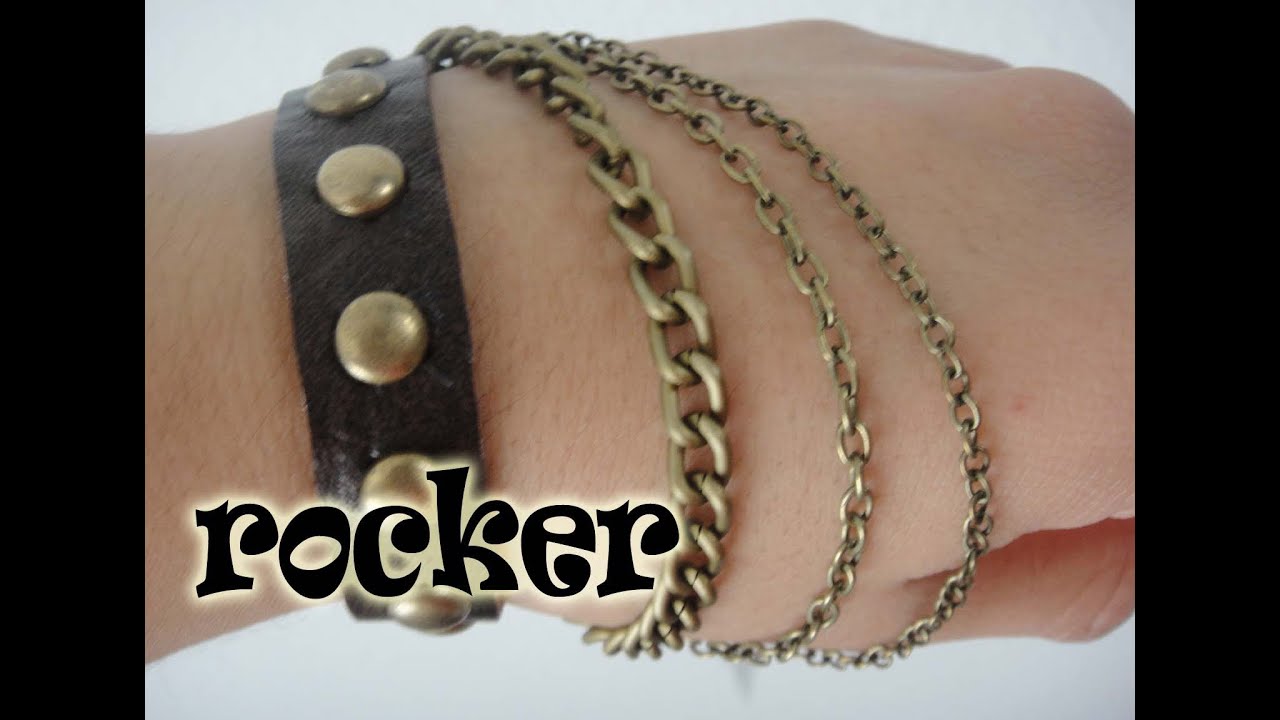 DIY♥Pulsera rockera
