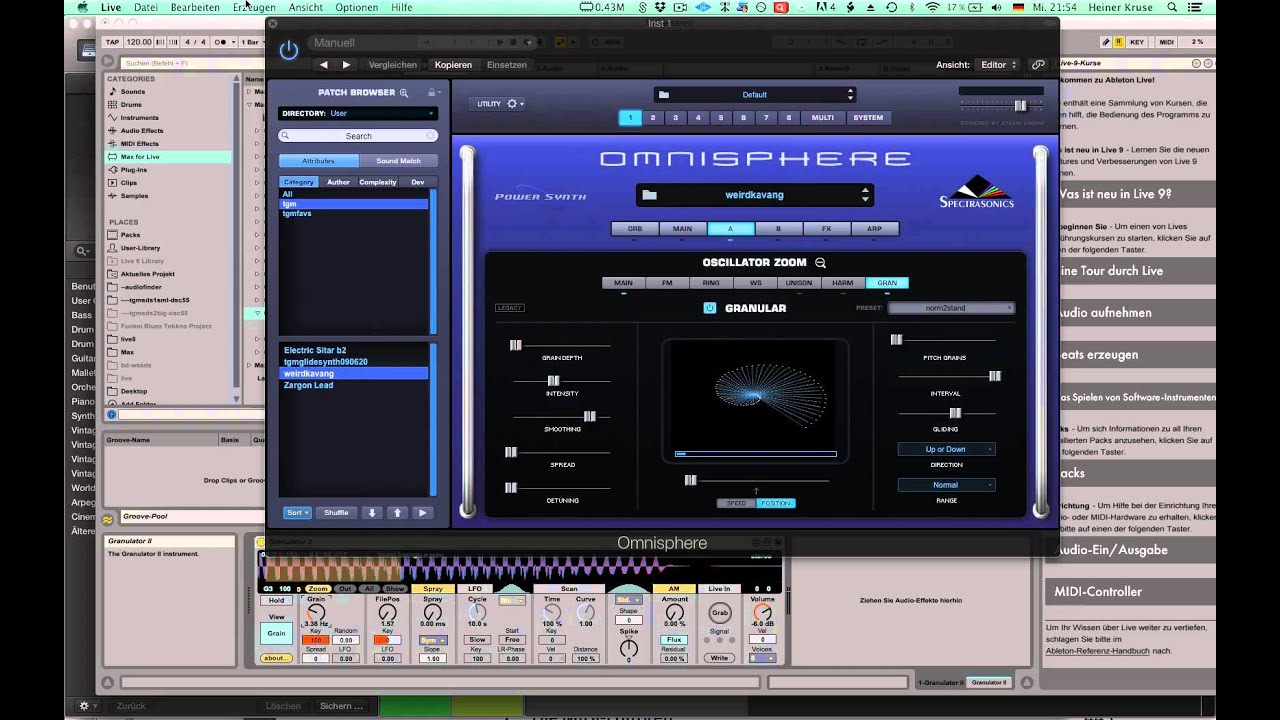 Omnisphere 2 vs Granulator - Granular Synthesis Soundcheck