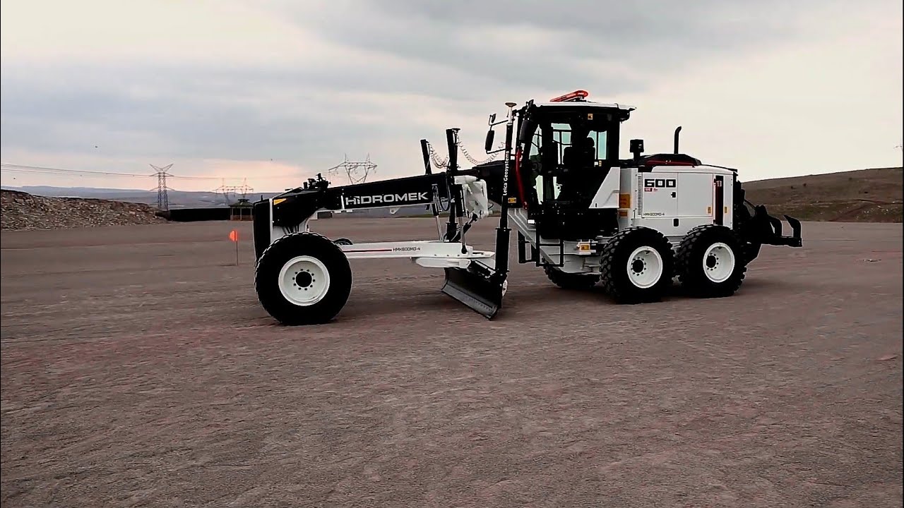 Son teknoloji hidromek mg600 motor greyder yeni