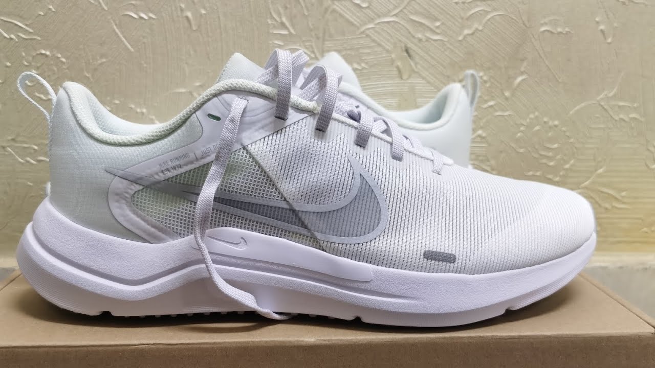 UNBOXING NIKE DOWNSHIFTER 12 RUNNING SHOE. WHITE 43 SIZE.