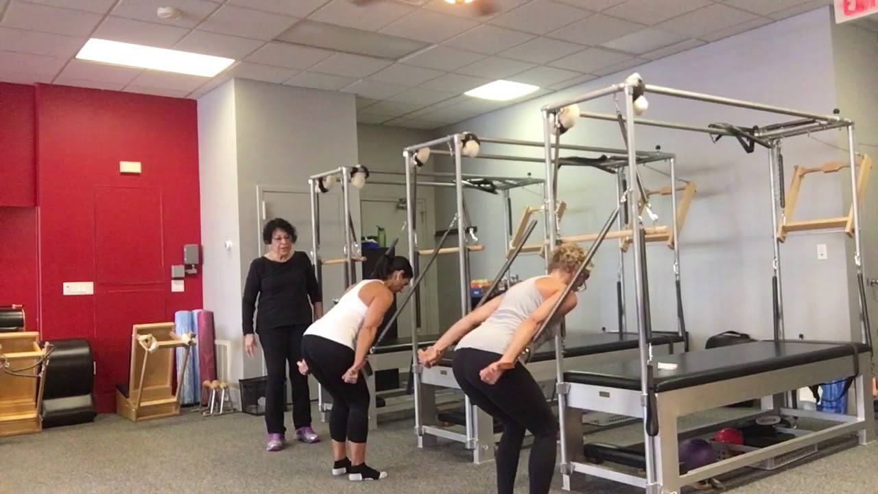 Arm Springs Variation off the Pilates Cadillac