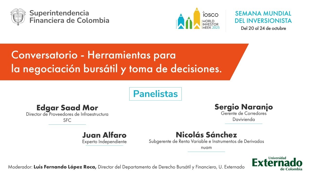 Conversatorio - Herramientas para la negociación bursátil y toma de decisiones
