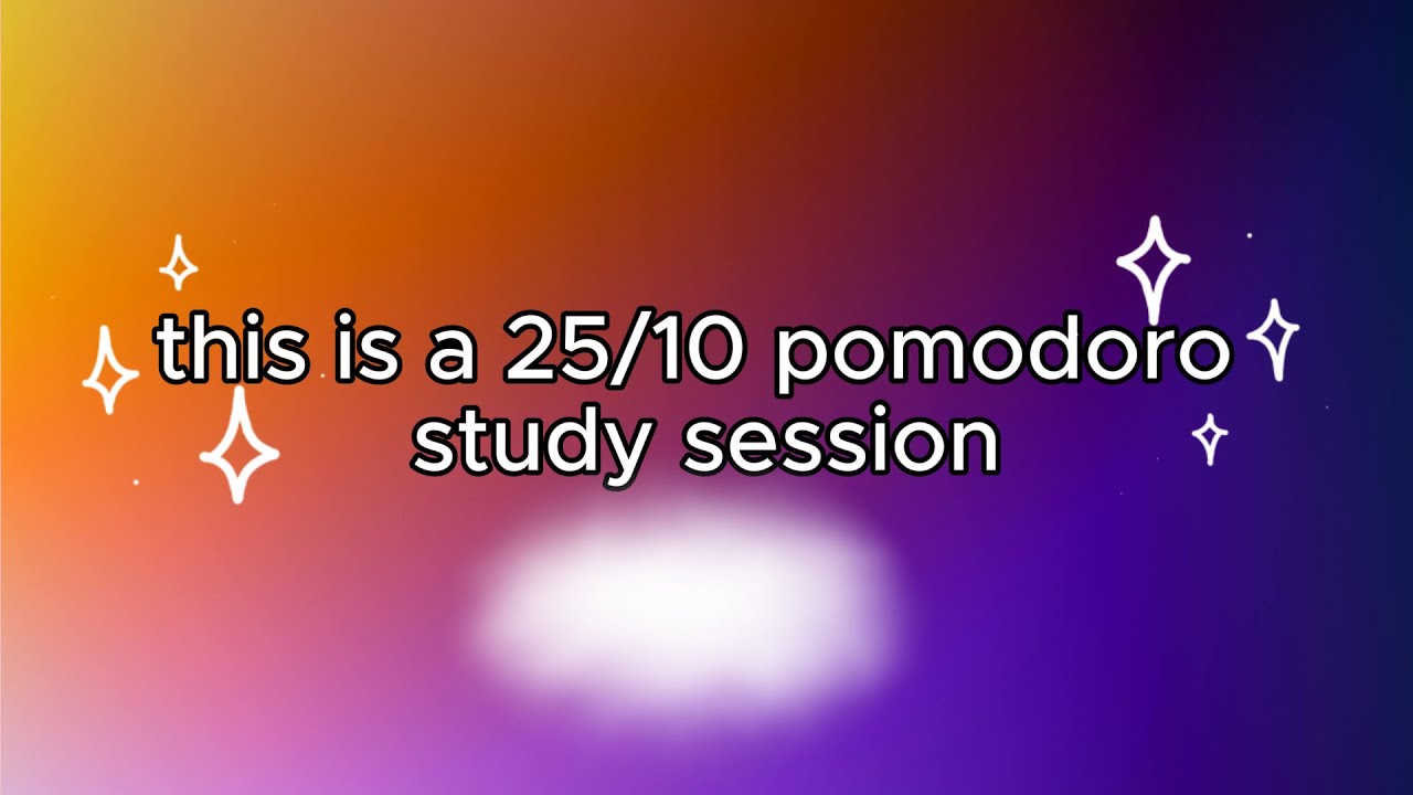 ☁️ Aura Aesthetic Study With Me |  25/10 Pomodoro (No People) | 4 Cycles | Lo-Fi Focus