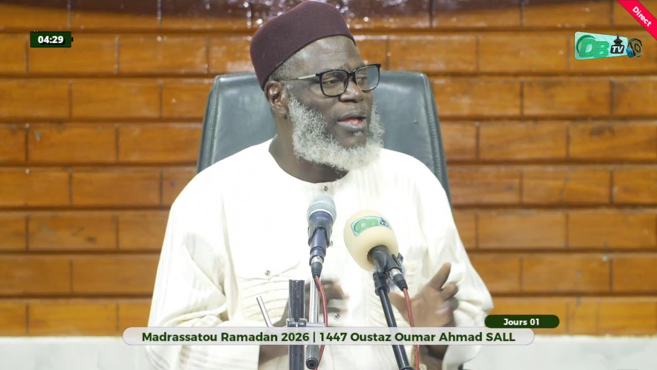 🛑Direct Jour 01 | Madrassatou Ramadan | 1447-2026 | Oustaz Oumar Ahmad SALL | P02