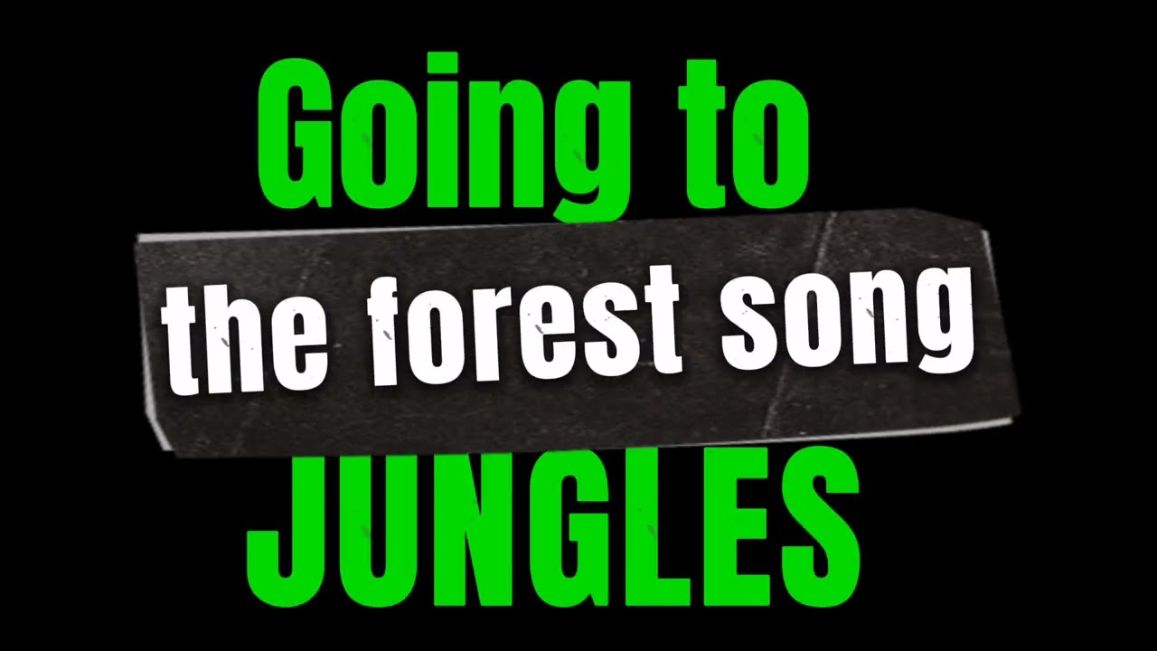 Going To the Forest (SINGLE) | Wild Animals for Kids | Original Nursery @Uniquenurserylearning